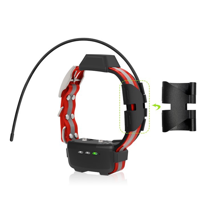 Antenneholder til TR-hundehalsbånd